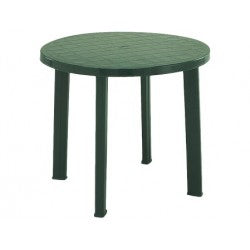 MESA JARDIN REDONDA 90 CM VERDE TONDO