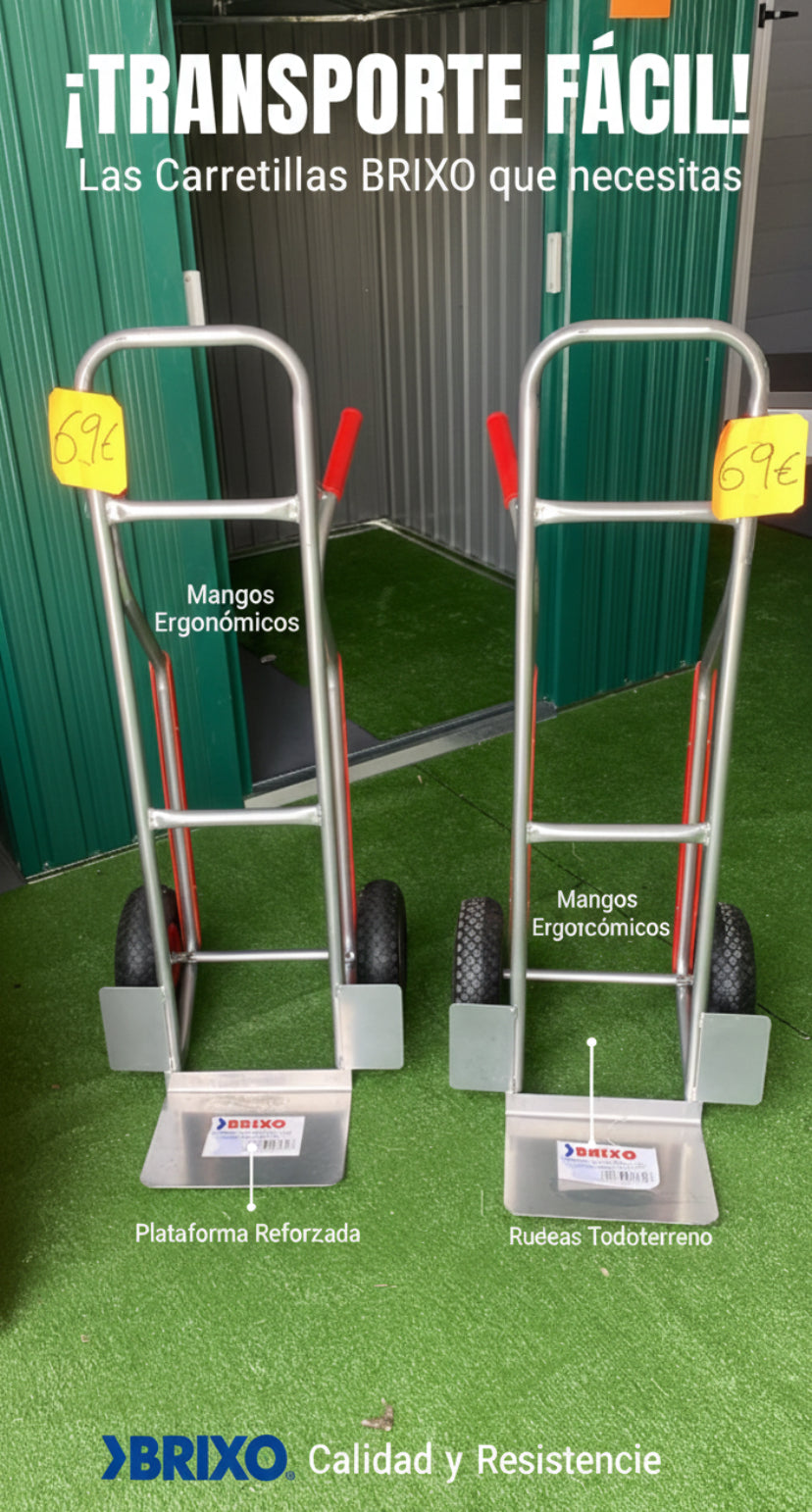 CARRO ACERO ALUMINIO 118X52X50 200KG