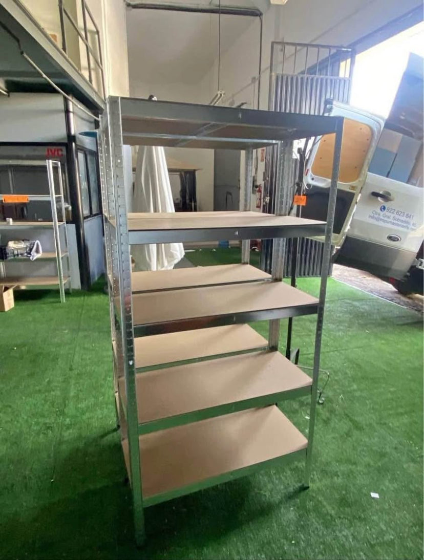 ESTANTERIAS METÁLICAS GALVANIZADAS