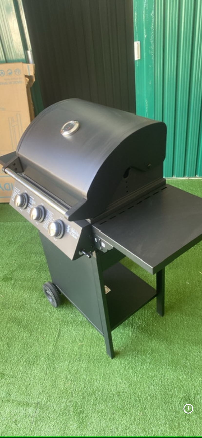 BARBACOA GAS 3 QUEMADORES