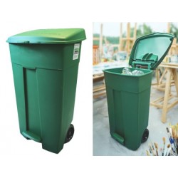CONTENEDOR 120 L JARDIN RUEDA Y PEDAL 56x47.5x89…