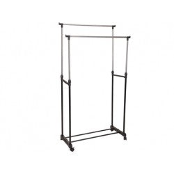 PERCHERO ROPA DOBLE 80x42xH90/160CM