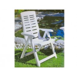 SILLON 5 POSICIONES PLEGABLE YUMA BLANCO